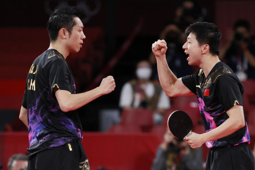 中国队翻盘德国队,马龙统治全场 中国队翻盘德国队,马龙统治全场